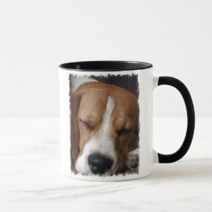 Caneca de café do lebreiro do sono