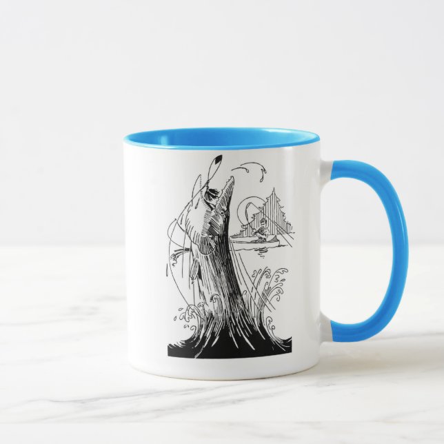 Caneca de café do Lunge de Muskie (Direita)