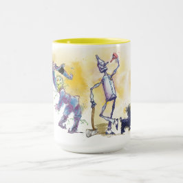 CANECA DE CAFÉ DO MÁGICO DE OZ com Dorothy e amigo