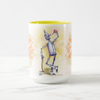 CANECA DE CAFÉ DO MÁGICO DE OZ com o Homem de Lata