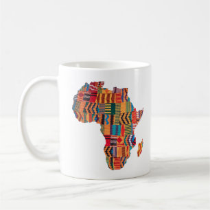 Caneca de Café do Mapa da África