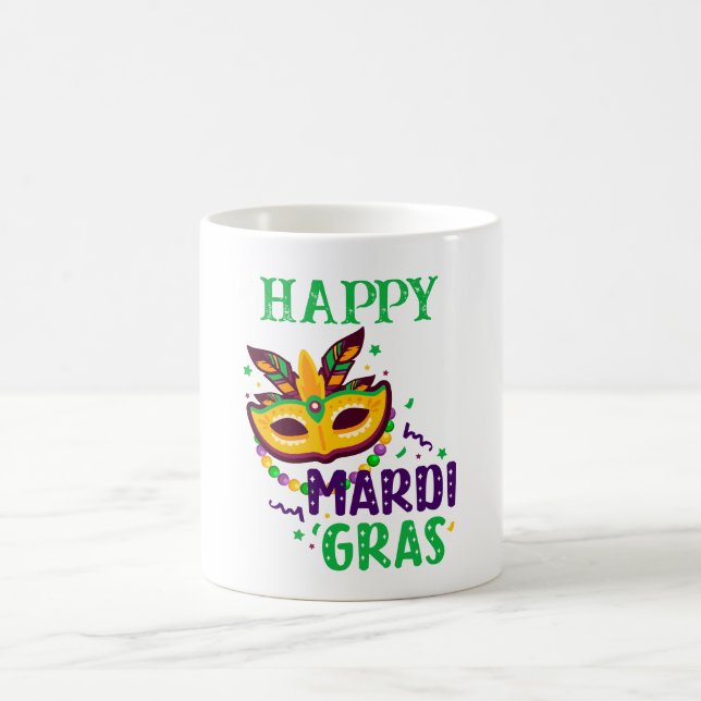 Caneca de Café do Mardi Gras (Centro)