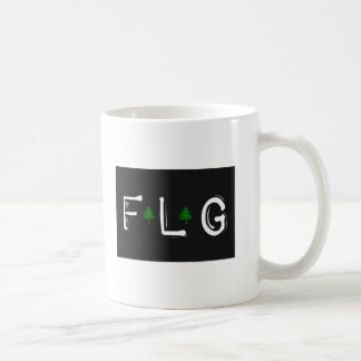 Caneca de café do mastro FLG