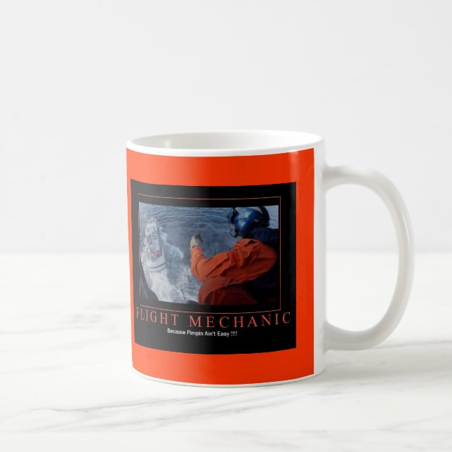 Caneca de café do mecânico de vôo (Direita)