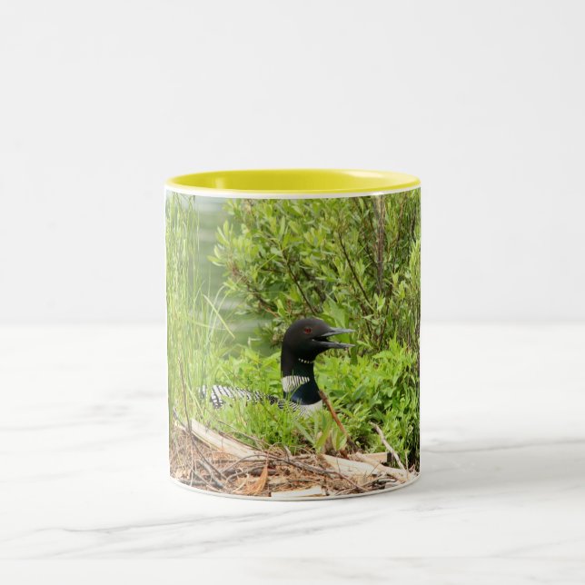 Caneca de café do mergulhão-do-norte do (Centro)