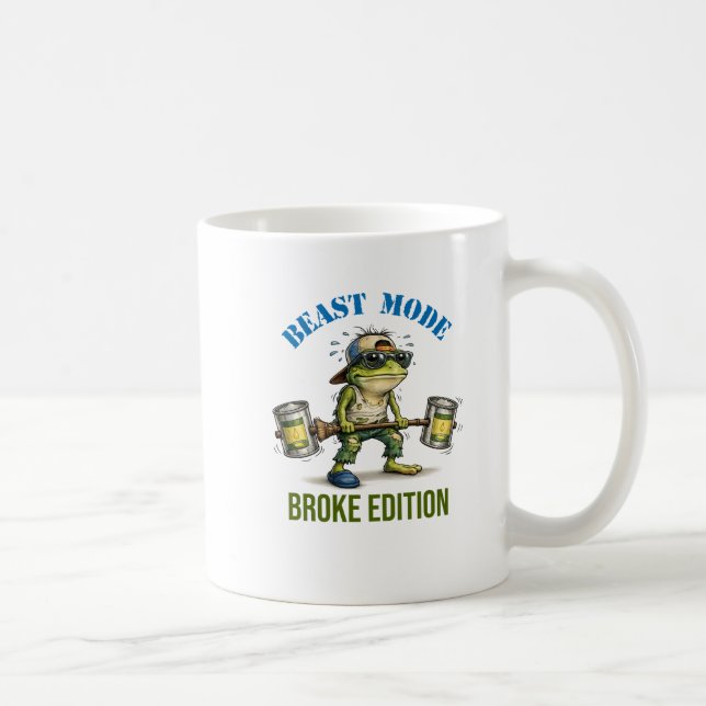 Caneca de Café do Modo Fera Edição Quebrada do Sap (Direita)