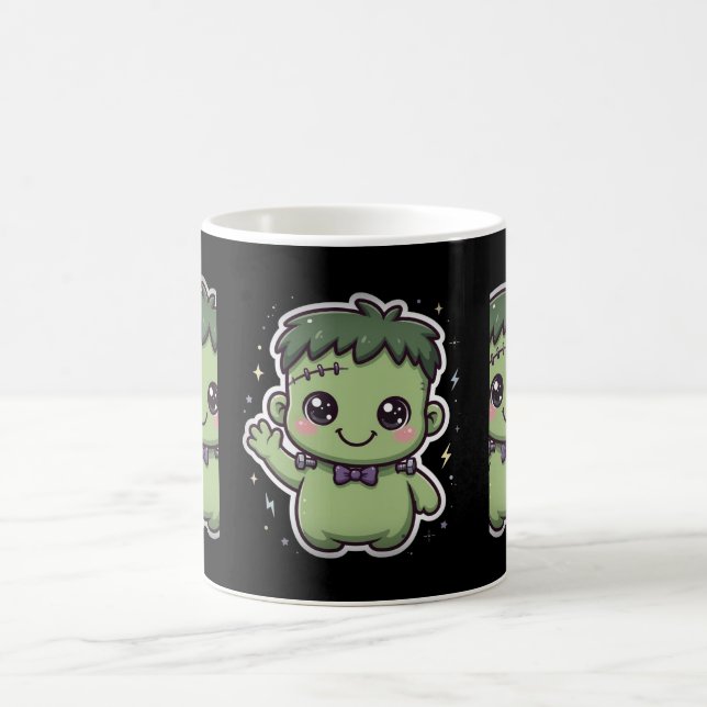 Caneca de café do monstro de Frankenstein fofo de  (Centro)