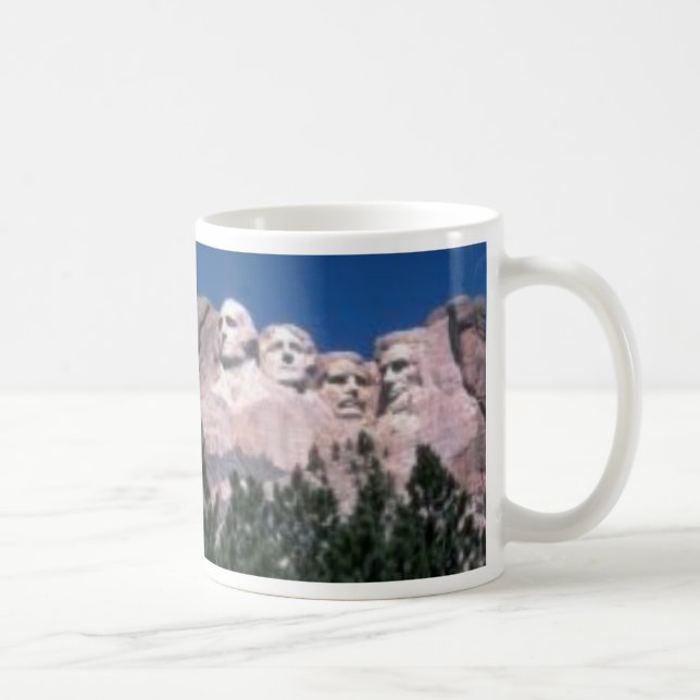 Caneca de café do Monte Rushmore (Direita)