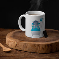 Caneca de Café do Mosquito Doente