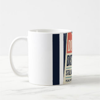 Caneca de Café do Motel Do Not Disturb Midnight