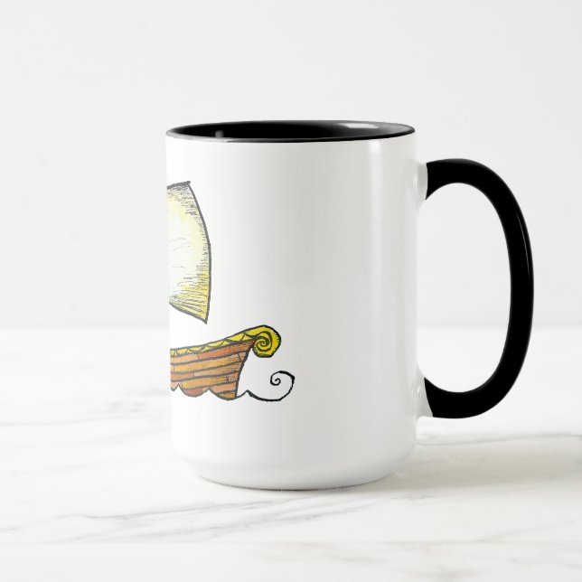 Caneca de café do navio de navigação dos (Direita)