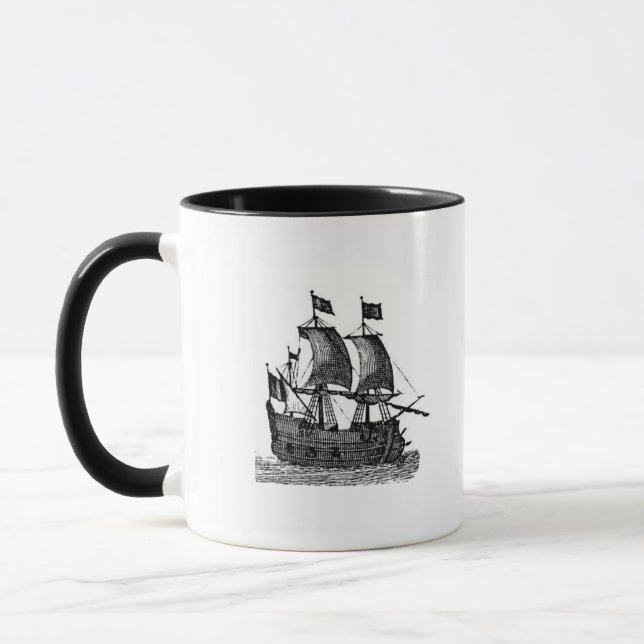 Caneca de Café do Navio Pirata (Esquerda)