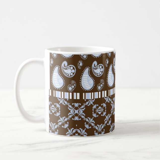 Caneca de café do nome do rico do coração de (Esquerda)