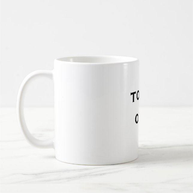 caneca de café do obvi dos bolsas (Esquerda)