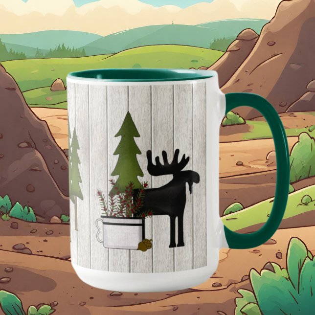 Caneca de café do Oeste de North Woods (Criador carregado)