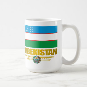 Caneca De Café Do "orgulho Uzbeque "
