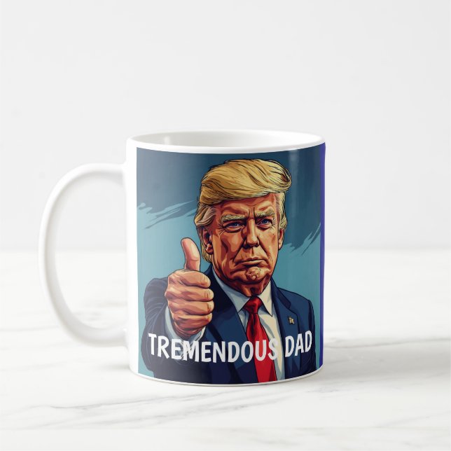CANECA DE CAFÉ DO PAI TRUMP (Esquerda)
