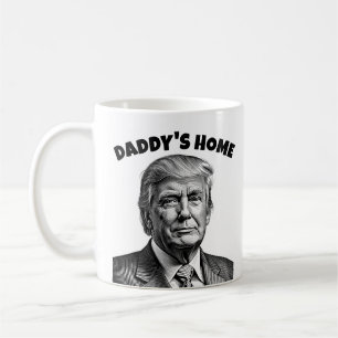 CANECA DE CAFÉ DO PAPAI ESTÁ EM CASA DONALD TRUMP