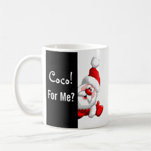 Caneca de Café do Papai Noel Coco