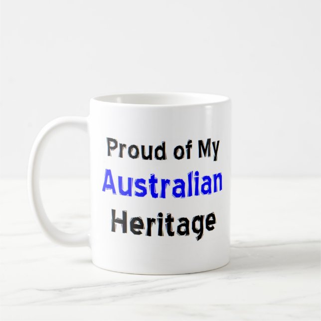 caneca de café do patrimônio australiano (Esquerda)