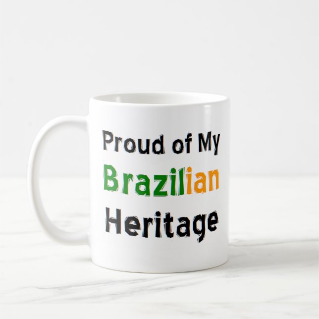 caneca de café do patrimônio brasileiro (Esquerda)