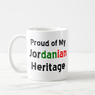 caneca de café do patrimônio jordaniano