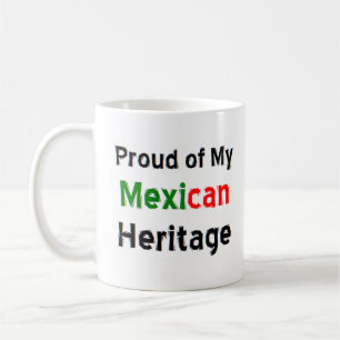 caneca de café do patrimônio mexicano