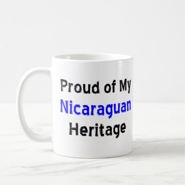 caneca de café do patrimônio nicaraguiano (Esquerda)