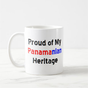 caneca de café do patrimônio panamenho