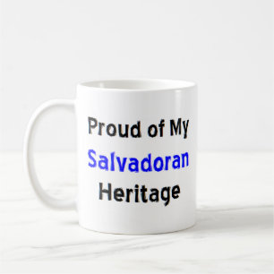 caneca de café do patrimônio salvadorenho