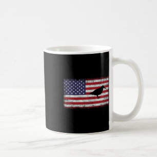 Caneca De Café Do Patriótico Americano Woodcock Bird Lover Usa
