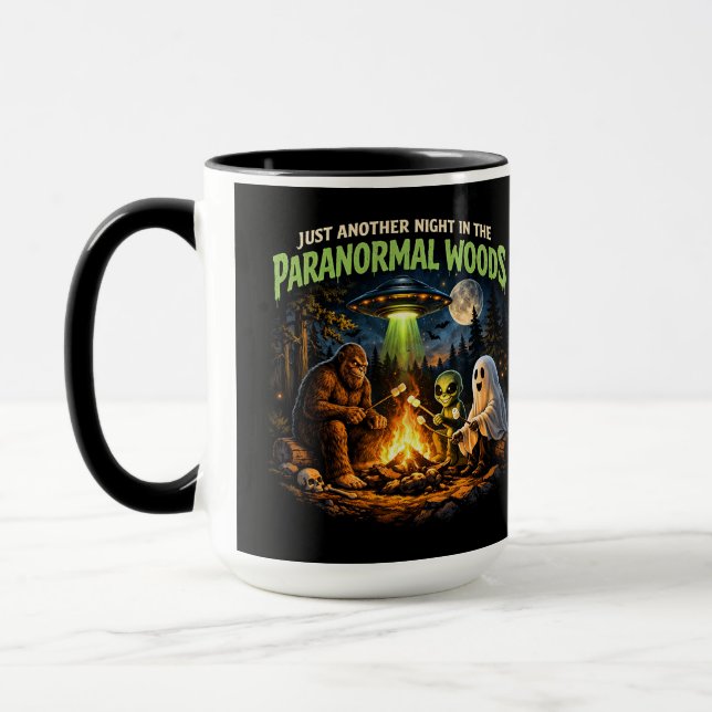 Caneca de Café do Pé Grande (Esquerda)