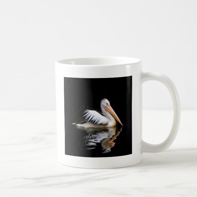Caneca De Café ~ do PELECANUS CONSPICILLATUS (pelicano (Direita)