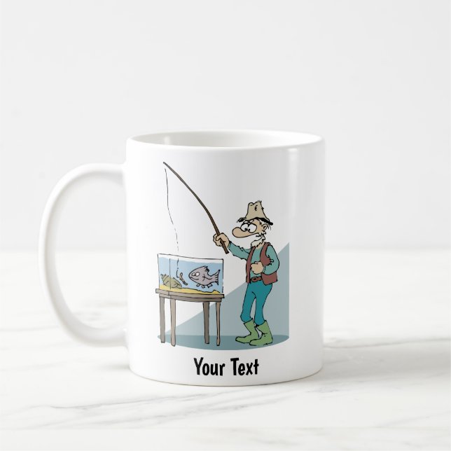 Caneca de Café do Pescador (Esquerda)