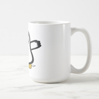 Caneca de café do pinguim