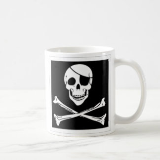 caneca de café do pirata