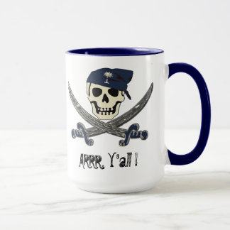 Caneca de café do pirata de Carolina