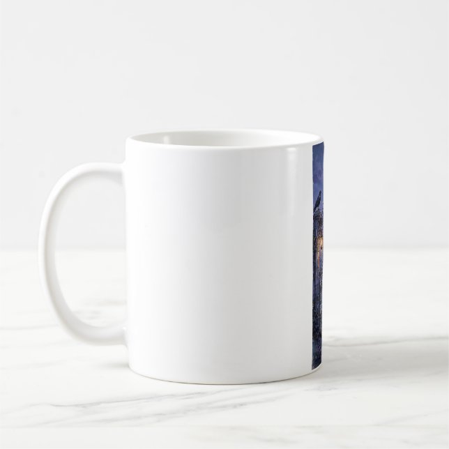 Caneca de Café do Portão do Cemitério (Esquerda)