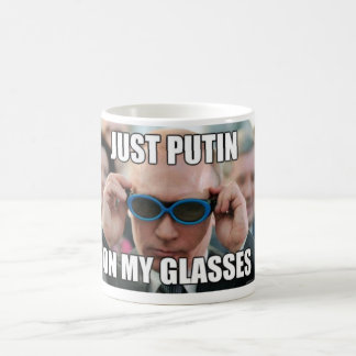 Caneca de café do presidente Putin MEME