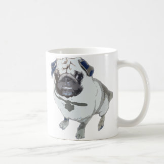Caneca de café do Pug