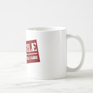 Caneca De Café Do punho artigo frágil com cuidado