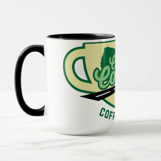Caneca de café do Roadshow do café de Cross County