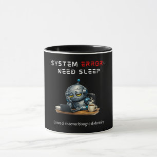 Caneca de Café do Robô Engraçado