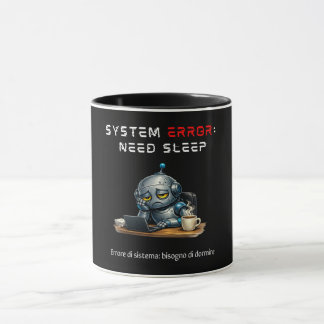 Caneca de Café do Robô Engraçado
