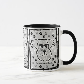 Caneca de café do Schnauzer