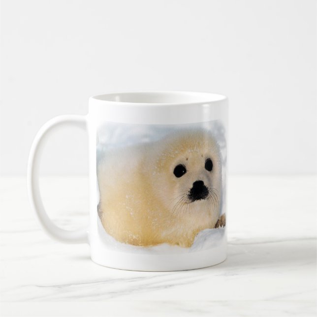 Caneca de café do selo de bebê (Esquerda)