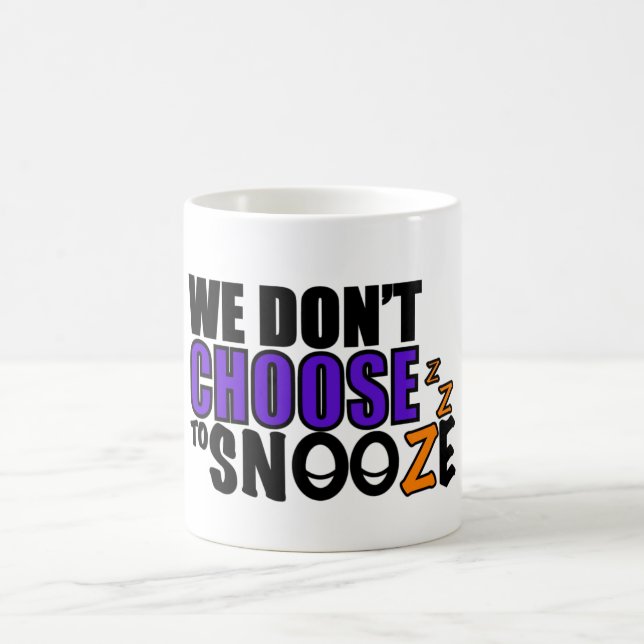 Caneca de café do Snooze (Centro)