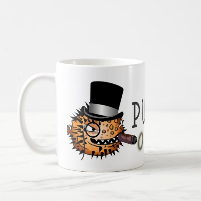 Caneca de café do sopro (Esquerda)