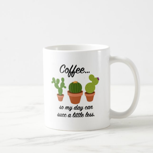 Caneca de café do Succulent - canhota (Direita)