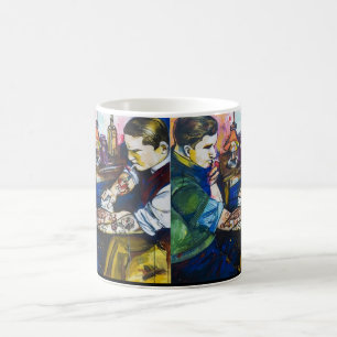 Caneca de café do tatuagem